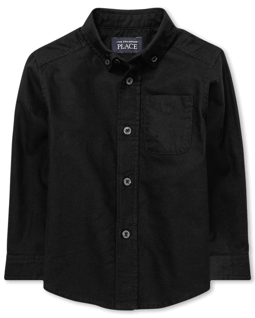 Baby And Toddler Uniform Oxford Button Down Shirt