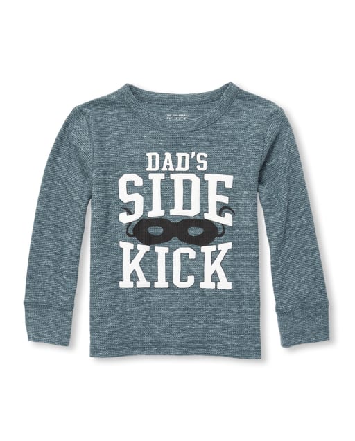 Baby And Toddler Boys Thermal Graphic Top