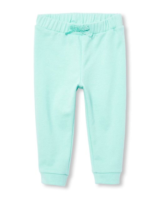 Baby And Toddler Girls Active Glitter Knit Jogger Pants