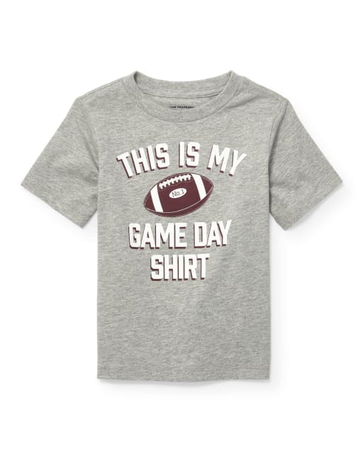 Baby And Toddler Boys Matching Family Football Graphic Tee