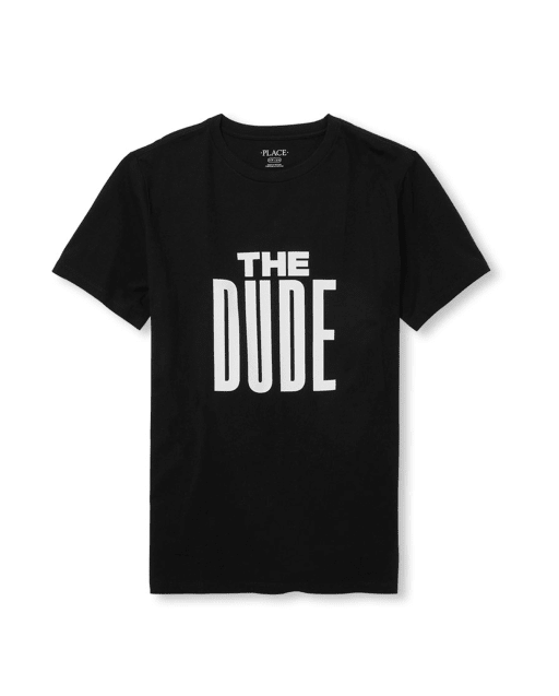 Camiseta con gráfico a juego Dad And Me The Dude para hombre