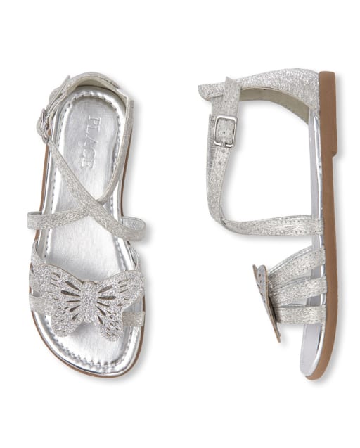 girls butterfly sandals