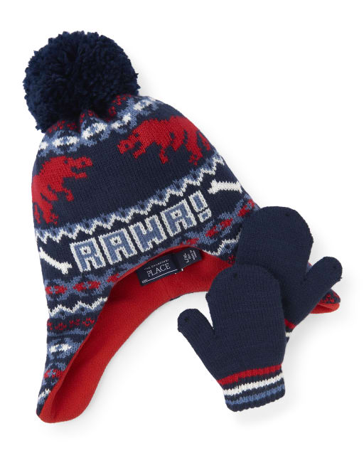 toddler boy pom pom hat