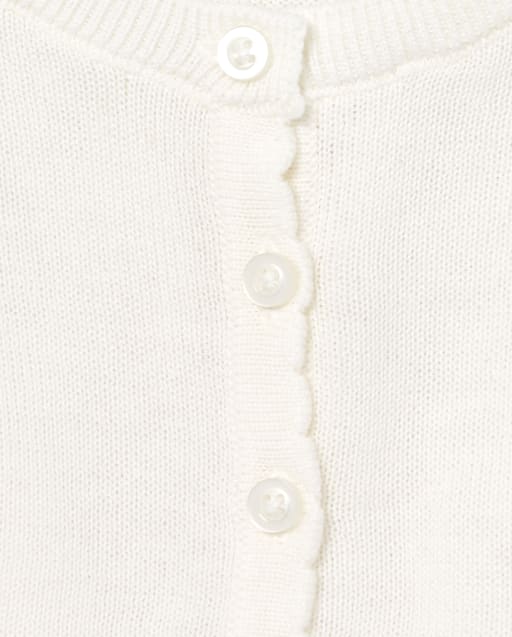 baby cropped cardigan