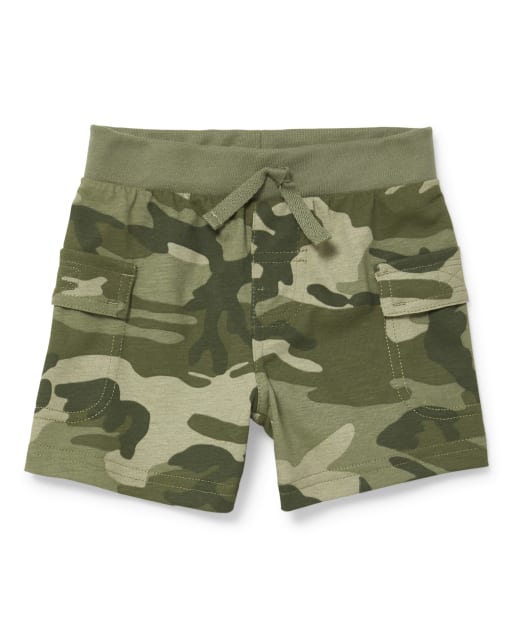 baby camo shorts