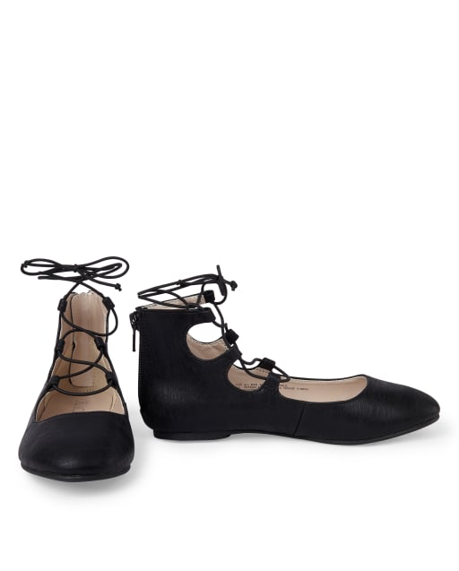 baby lace up ballet shoes