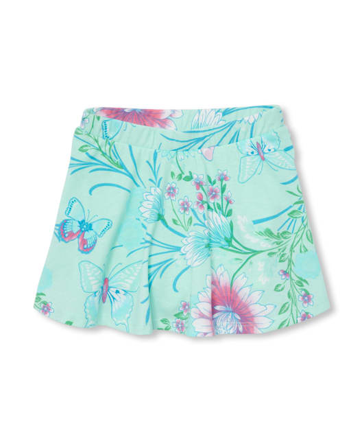 Baby And Toddler Girls Mix And Match Print Skort