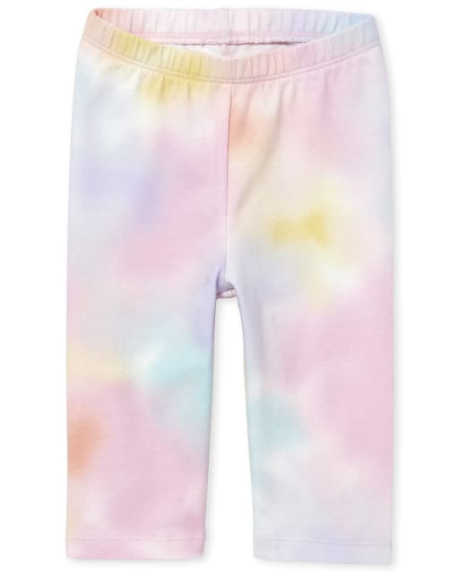 Leggings capri estampados para niñas pequeñas