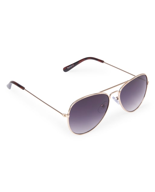 Boys Metal Aviator Sunglasses