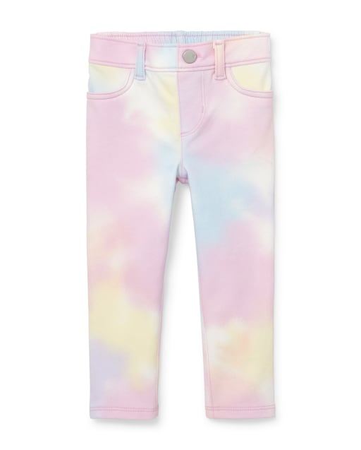 The Childrens Place Toddler Girls French Terry Jeggings