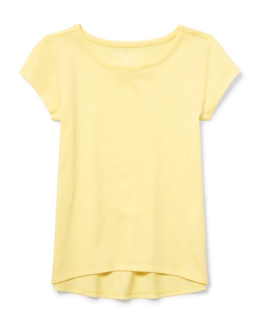 Girls Mix And Match High Low Layering Tee