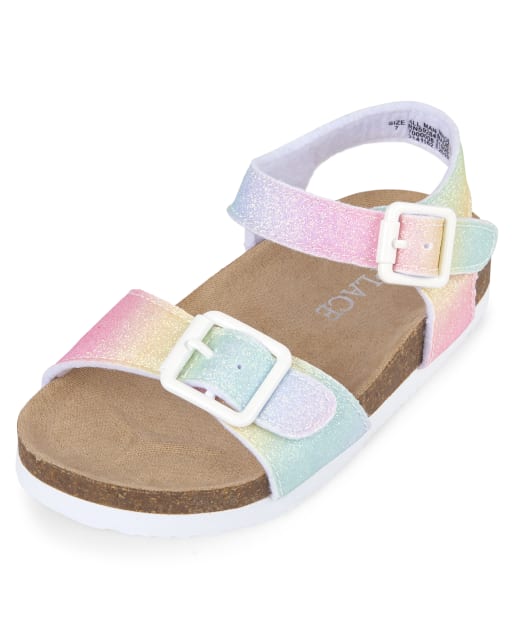 girls double strap sandals