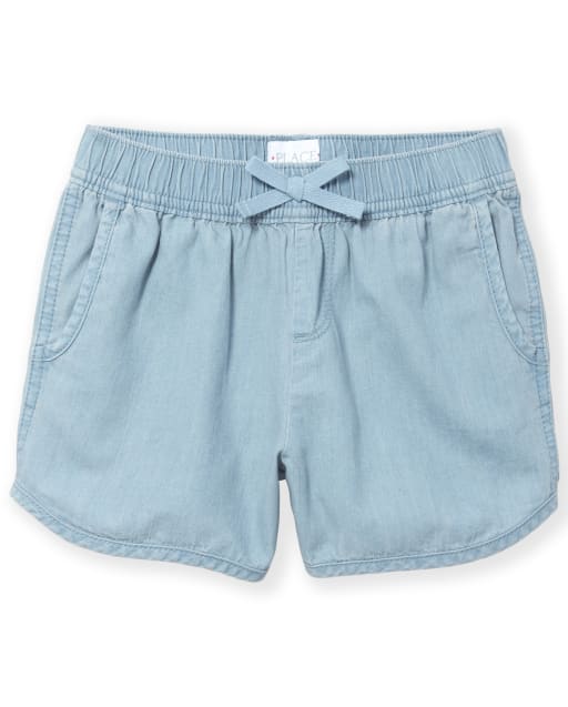dolphin shorts denim