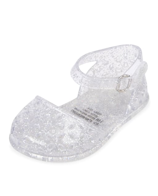 Baby Girls Glitter Jelly Ballet Flats