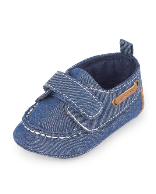 Zapatos de cambray para bebé niño