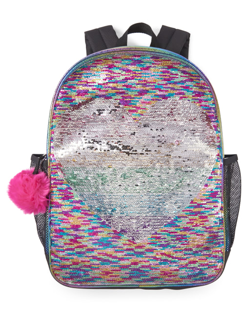 sequin bookbag