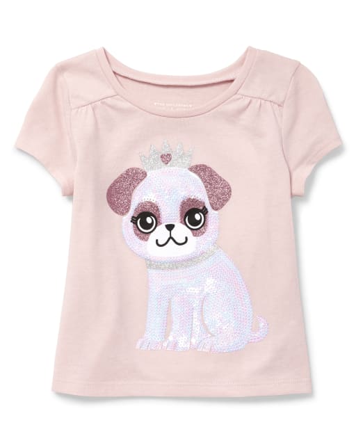 Top adornado para bebés y niñas pequeñas