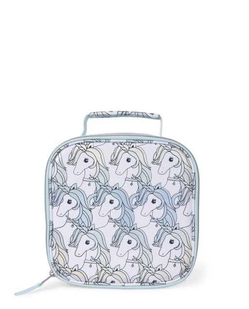 Boîte à lunch licorne en aluminium pour filles