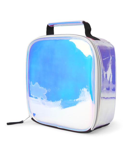 iridescent lunch bag