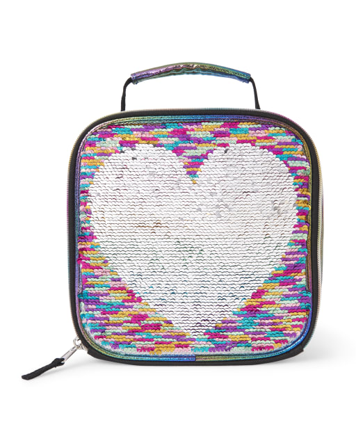 sequin lunch bag
