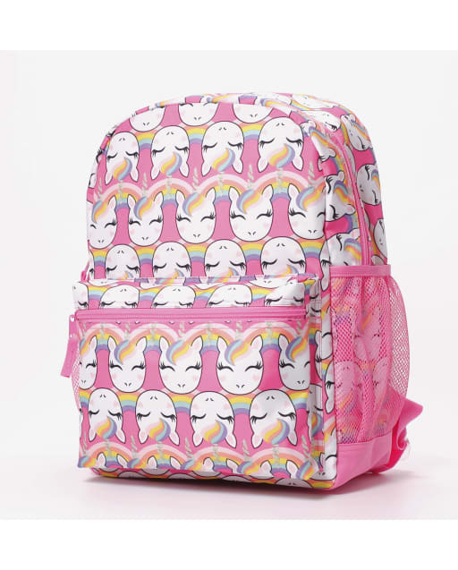 unicorn and rainbow backpack