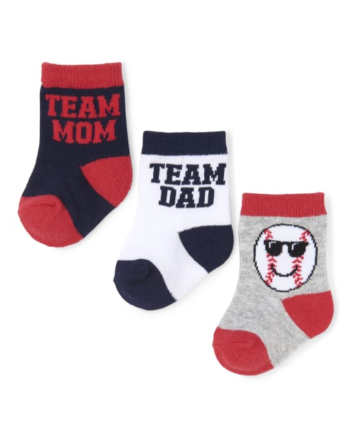 infant baseball socks