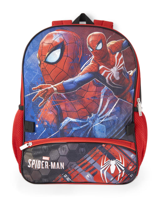 spiderman backpack and lunch bag