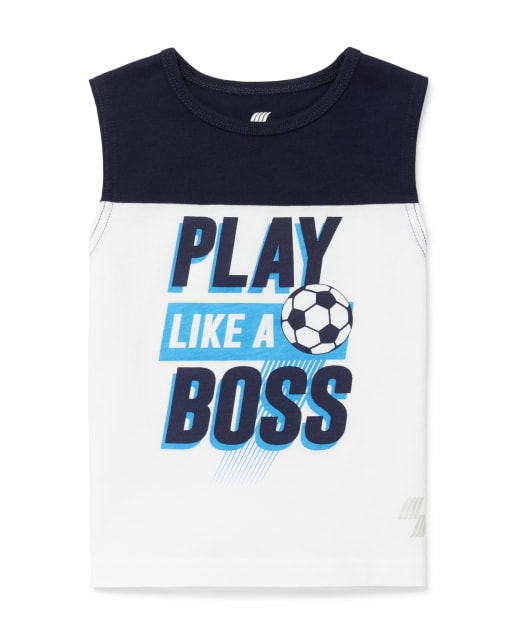 baby boy muscle tank