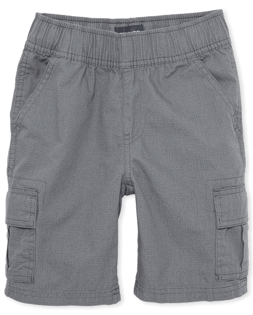 Boys Pull On Cargo Shorts - Slim