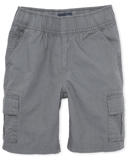 Boys Pull On Cargo Shorts - Husky