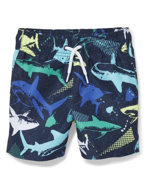 Bañador tipo tiburón para bebés y niños pequeños