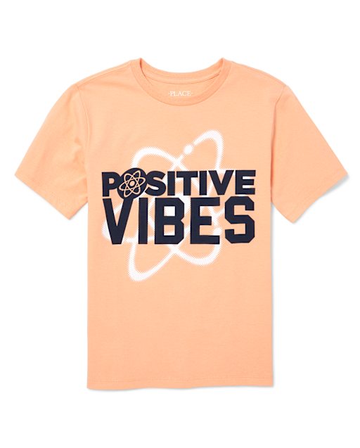 Boys Positive Graphic Tee
