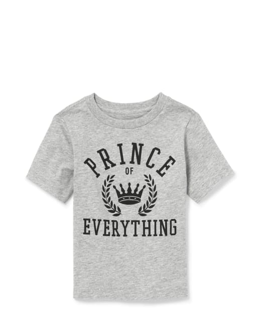 Baby And Toddler Boys Matching Family Prince Graphic Tee