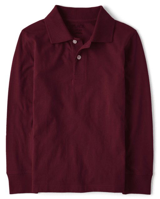 Boys Uniform Soft Jersey Polo