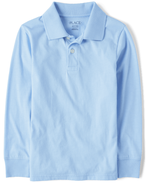 Boys Uniform Soft Jersey Polo