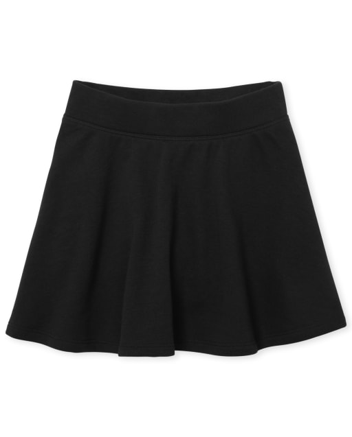 Falda pantalón de felpa francesa activa de uniforme para niñas