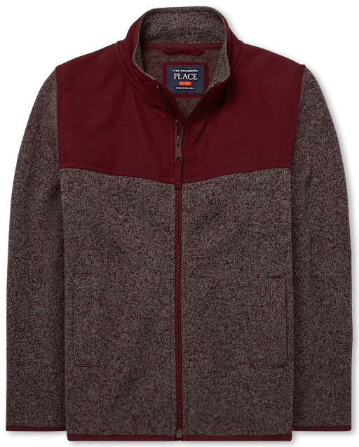 Boys Sweater Fleece Trail Jacket