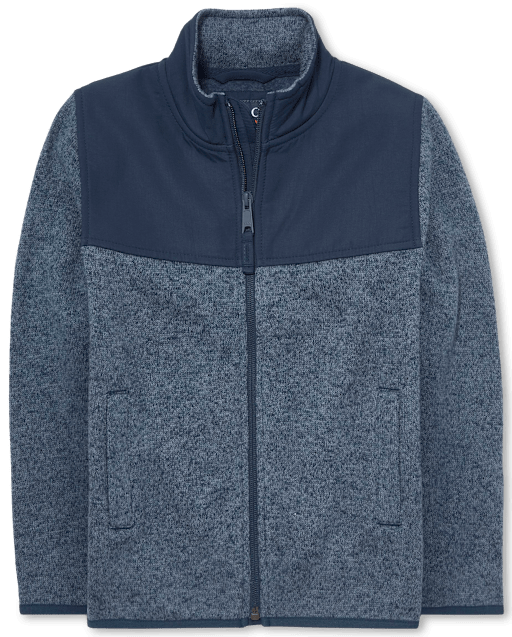 Boys Sweater Fleece Trail Jacket