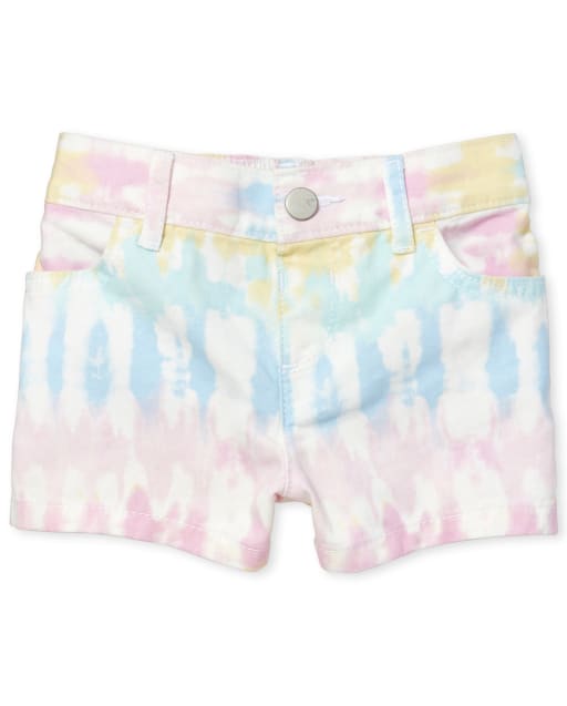 Baby And Toddler Girls Print Shortie Shorts