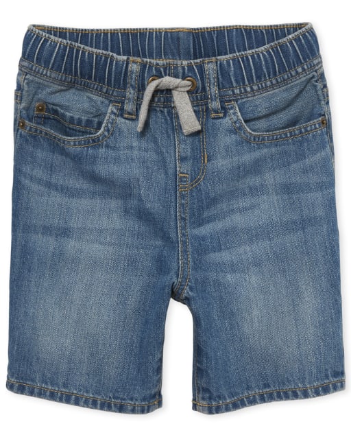 Boys Pull On Denim Shorts