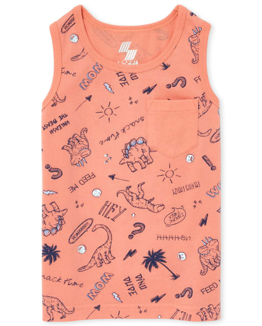 Baby And Toddler Boys Mix And Match Pocket Tank Top