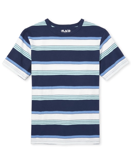 Boys Mix And Match Striped Top