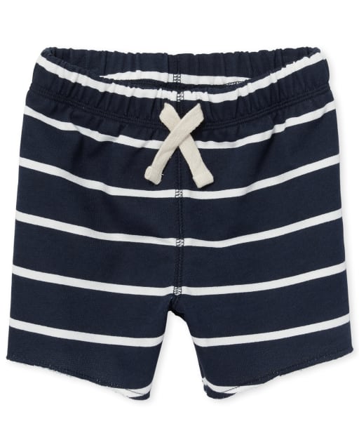 Short rayé en French Terry pour bébés et tout-petits garçons