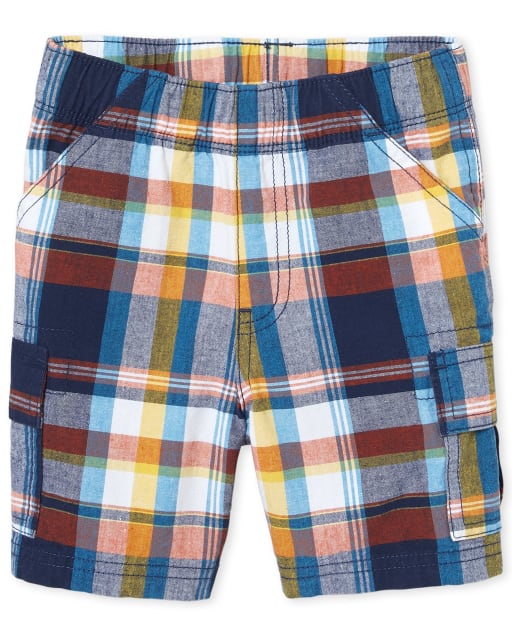 Baby And Toddler Boys Beep Beep Pull On Cargo Shorts