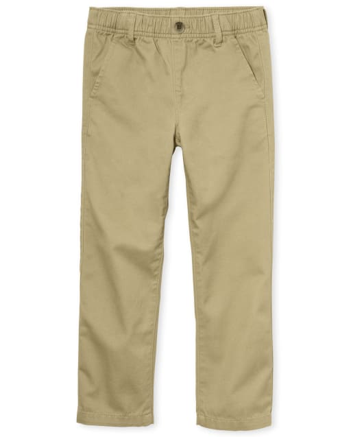 Pantalones chinos de uniforme para niños