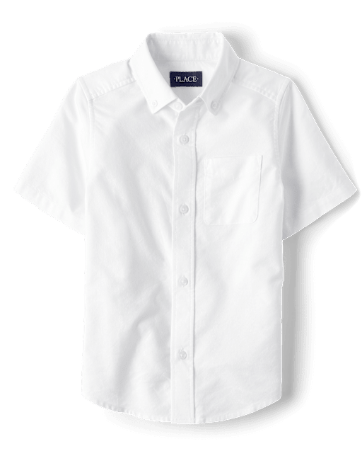 Kids Uniform Oxford Button Down Shirt - Husky
