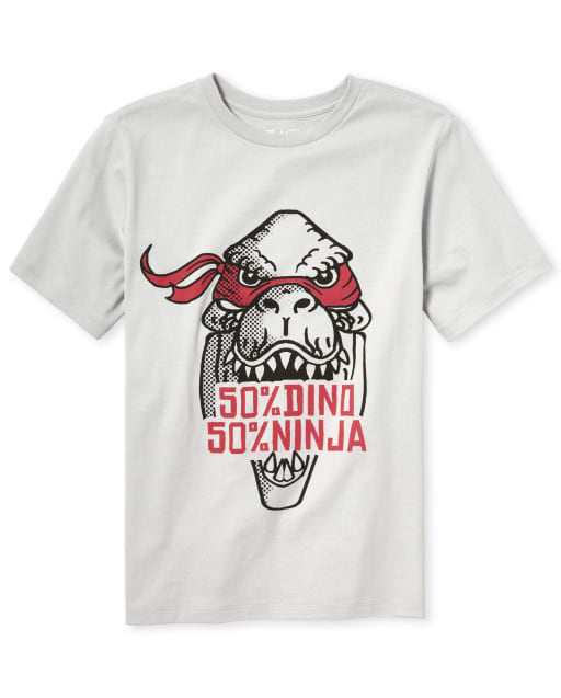 Camiseta con gráfico Dino Ninja para niños