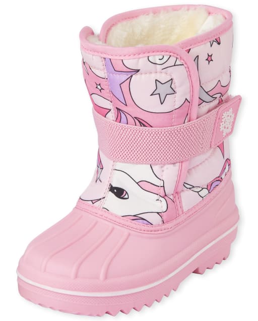 children's place unicorn boots