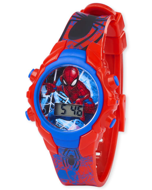digital spiderman watch