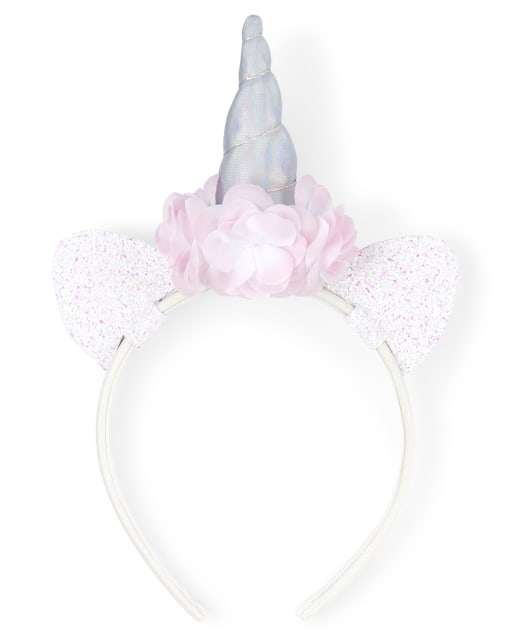 Toddler Girls Embellished Unicorn Flower Headband